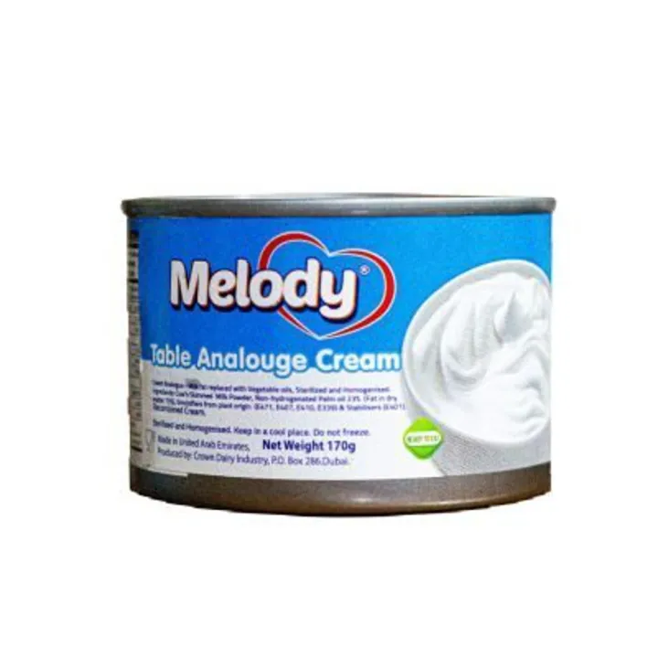 টেবিল ক্রীম (Table Cream) MELODY STERILIZED CREAM 170 GM TIN