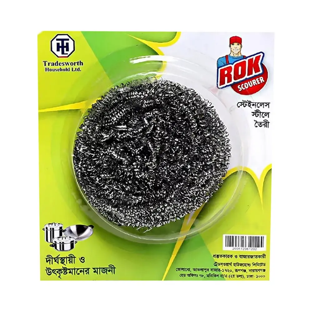Rock Dishwashing steel scourer