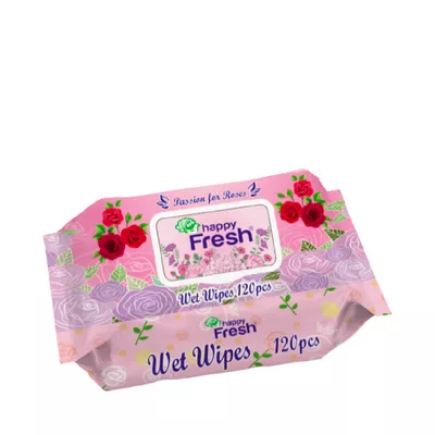 Happy Fresh Wet Wipes (Rose) 