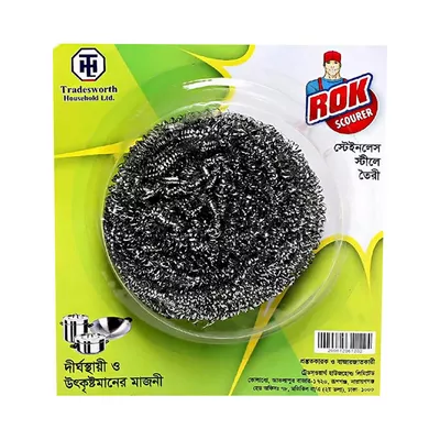 Rok Dishwashing Steel Scourer majoni