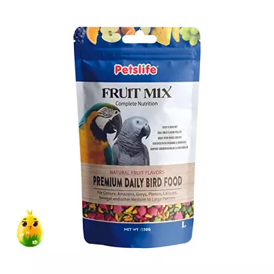 Petslife Fruit Mix Pellets For Parrots 