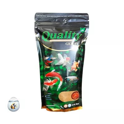 Quality Gold Aquarium Fish Food (Micro Pellet Sachet) 