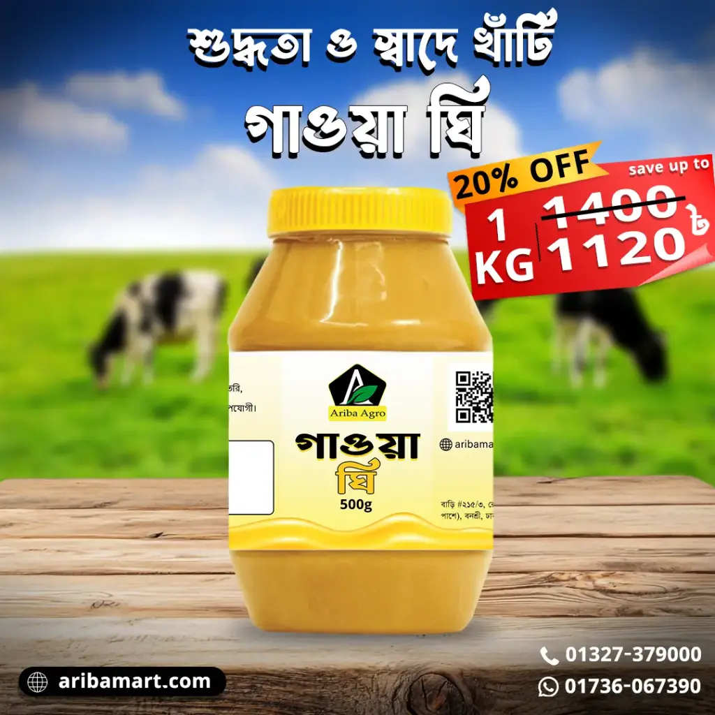 গাওয়া ঘি (Ghee) (250g)