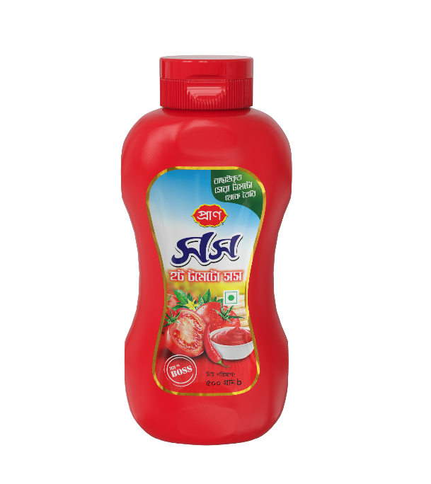 PRAN Hot Tomato Sauce 500gm 