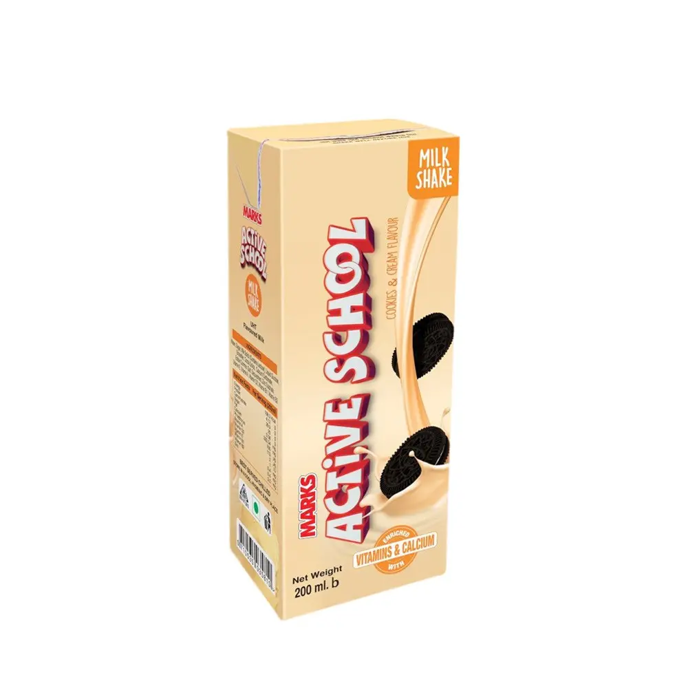 Marks Active School - Milk Shake - Cookies & Cream Flavour (200ml)