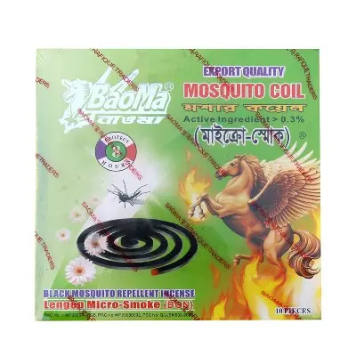 Export Quality Dragon - MICRO SMOKE - Mosquito Coil ( 10 p )