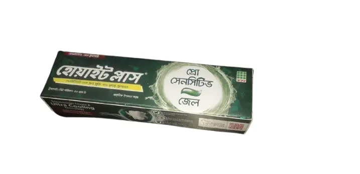 Square - White Plus - Proo Sensitive - GEL - quick Sensitivity Relief with extreme freshness (40gm)