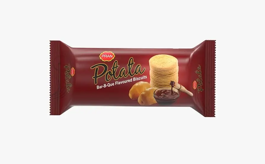 Pran - Potata BBQ Flavoured Biscuits (100g) 