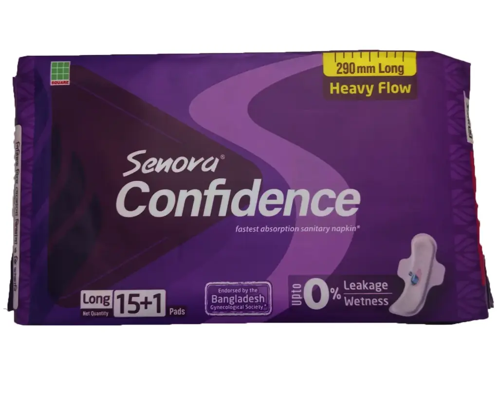 Square - Senora Confidence - Heavy Flow  - ( 15+1pad's )