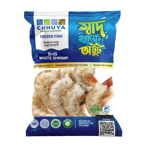 CHHUYA - White Shrimp Headless - সাদা চিংড়ি মাথা বিহীন (250g)