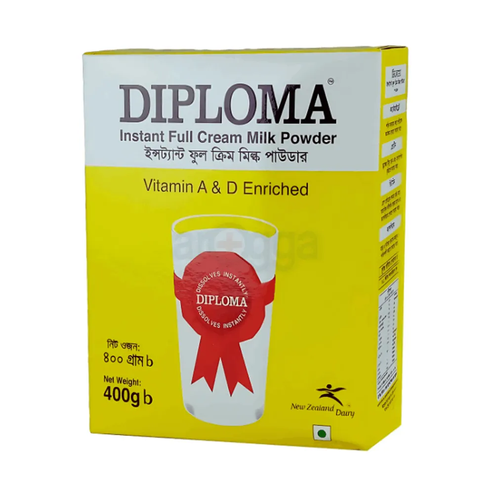 Diploma Instant Full Cream Milk Powder (400g) ( ডিপ্লোমা দুধ ) 