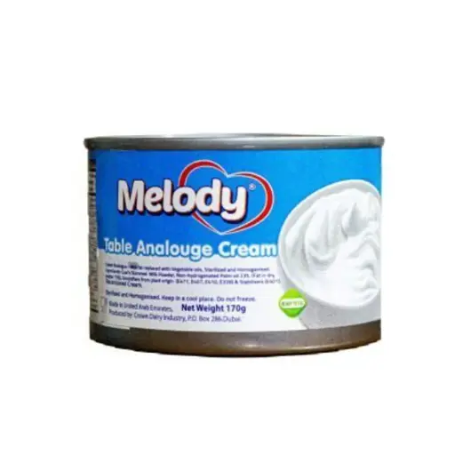 টেবিল ক্রীম (Table Cream) MELODY STERILIZED CREAM 170 GM TIN