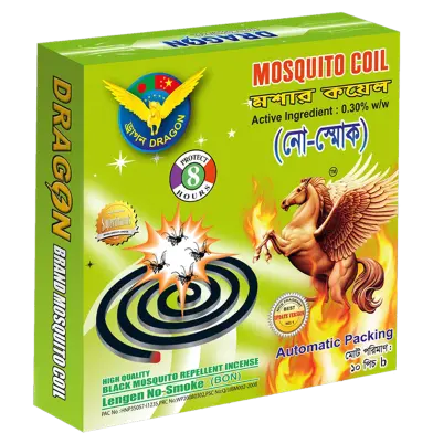 Export Quality Dragon - NO SMOKE - Mosquito Coil ( 10 p )