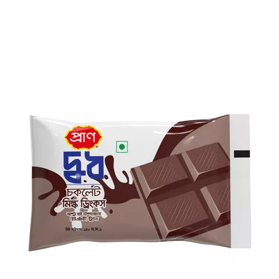 Pran Chocolate Flavored Milk (Pouch) 