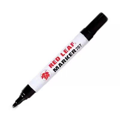 Red Leaf 707 Permanent Marker (Black) 