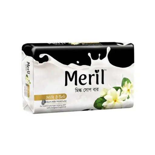 Meril Milk Soap (Milk & Belli) (100g)