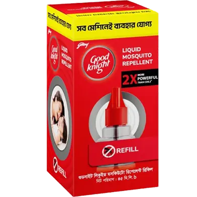 Good Night Refill (Liquid Mosquito Repellent) 2X-Powerful Than Coils (45ml)