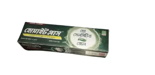 Square - White Plus - Proo Sensitive - GEL - quick Sensitivity Relief with extreme freshness (40gm)