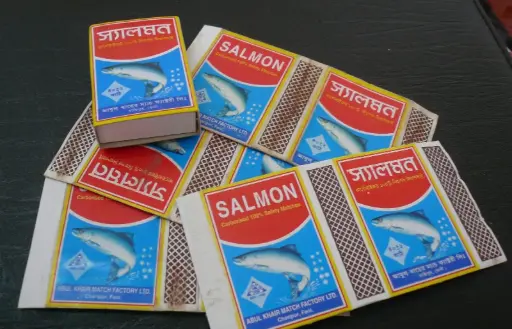 Fire Box match salmon 