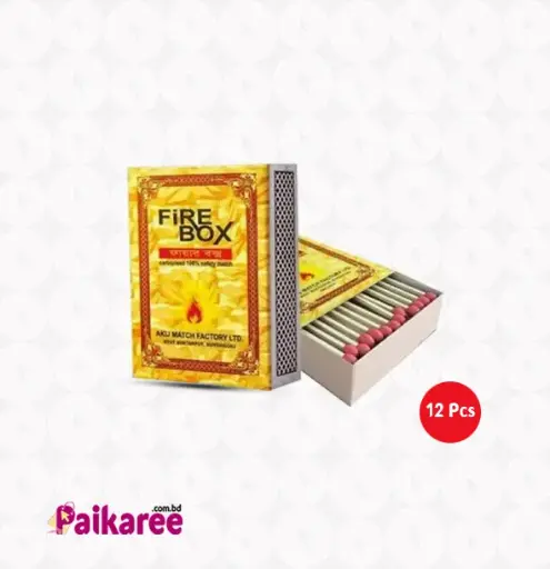 Flame Box  Match  