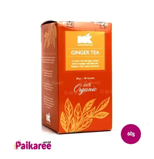 KAZI & KAZI Ginger Tea 40 Bags - 60g