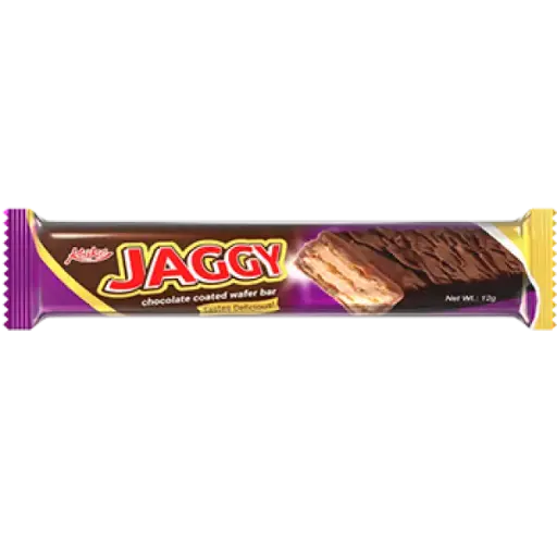 Jaggy Chocolate Coated Wafer Bar 12gm